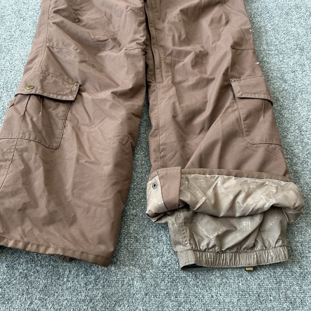 Betty Rides Pants Women Large Snowboard Snow Winter Ski 34 X 31 Chocolate Brown - Picture 15 of 16